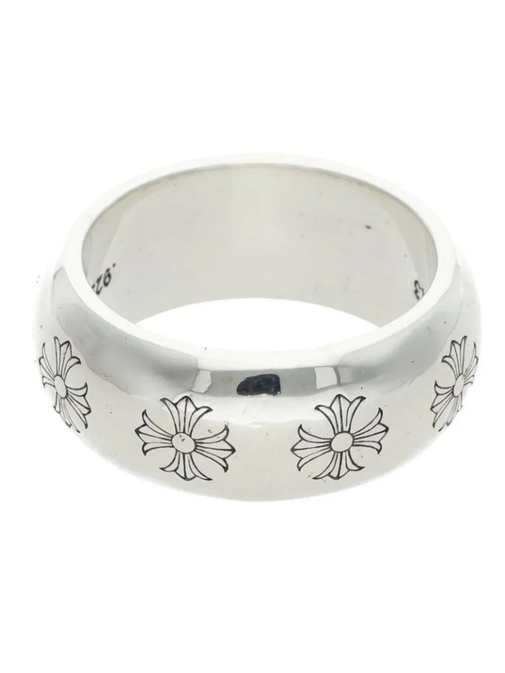 Chrome Hearts Rnd Round Silver Ring